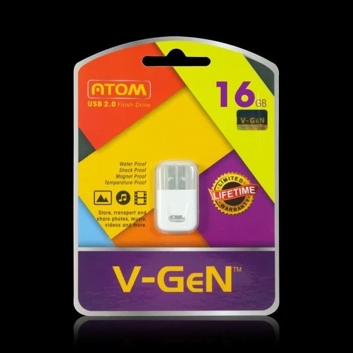 Flashdisk V-Gen Atom 16GB USB 2.0