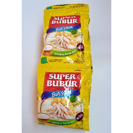 

Super Bubur Rasa Ayam Sachet 5 X 22gr