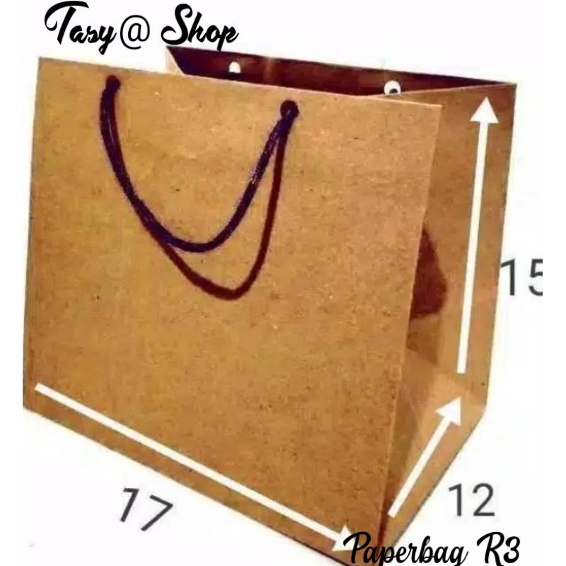 

Tas kertas paperbag Ukuran R3