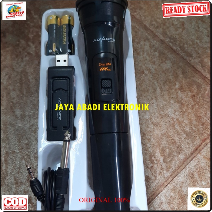 G494 ORIGINAL MIC WIRELESS USB ADVAN UHF DIGITAL LCD SINGLE MIK WIRELES MIKROPON MIKROPHONE SOUNDBEST DISPLAY MICROPHONE ADVANCE KARAOKE VOKAL VOCAL ARTIS PROFESIONAL PRO SOUND BEST SISTEM AUDIO PANGGUNG LEGENDARY DYNAMIC PENGERAS SUARA HIFI SENSITIF MC P