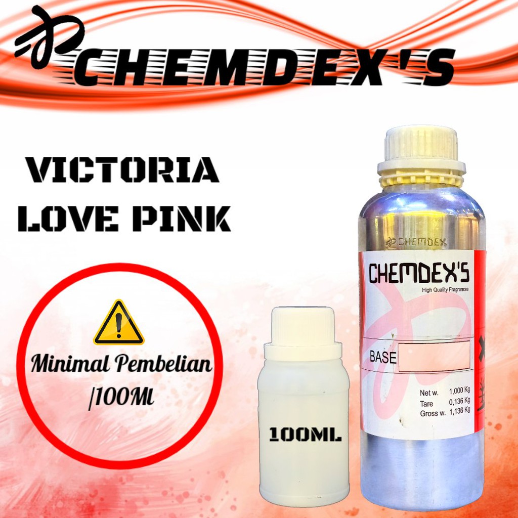 Bibit Parfum Murni VICTORIA LOVE PINK // CHEMDES // 100ML-500ML || parfum victoria secret || parfume