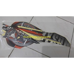 Striping Lis/lis Body/Stiker Motor Byson 2012 Hitam