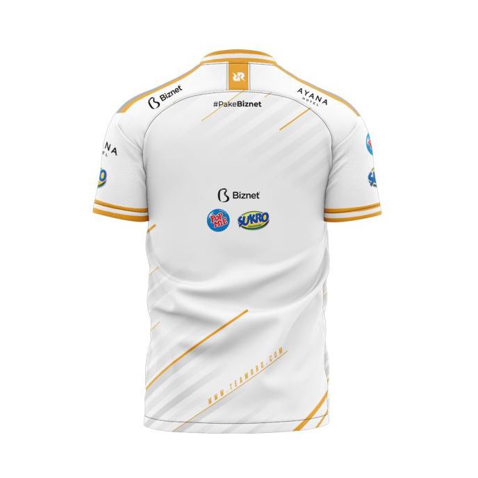 Dijual Jersey Stargaze White Team Rrq 2020, No Nickname - Putih, M Terlaris