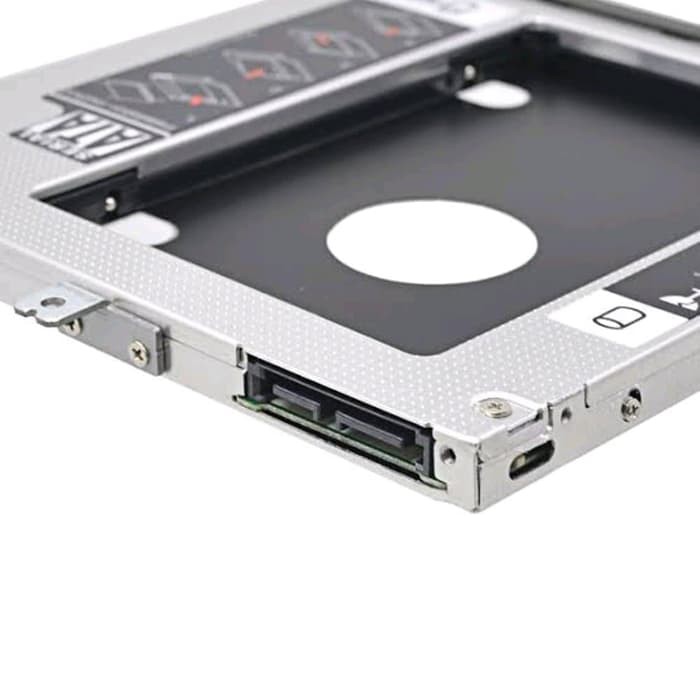 SSD HDD CADDY 9.5MM SLIM - SSD HDD CADDY 12.7MM HARDISK CADDY FOR LAPTOP 9.5M SLIM, CADDY HDD 9.5MM, CADDY HARDISK 9.5MM, HDD CADY 9.5M