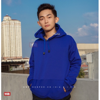 ilook | Hoodie Jumper Polos Premium | Hoodie Unisex Premium - Bahan Fleece - Fit to XXL