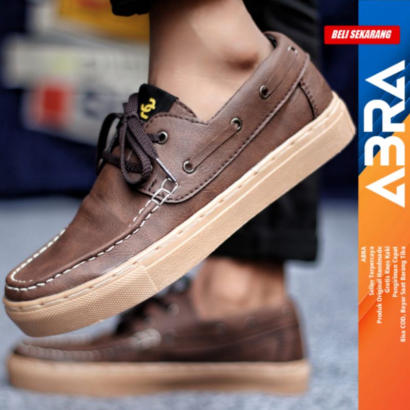 JCNERS sepatu casual Sneakers Pria Sepatu Sneakers Kasual ABRA