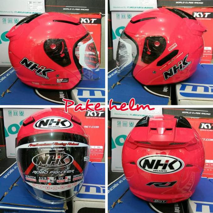 Helm Nhk Helm Nhk R1 Pink Magenta