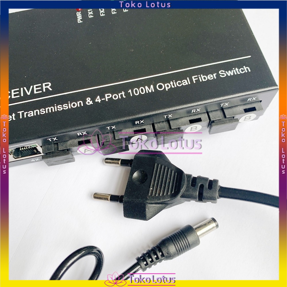 Bisa Bayar Ditempat - COD TERBARU - A 2 B Fiber  4 Ethernet PCBA HS AIRPO CM4F4E MEDIA CONVERTER 4FIBER 4ETH10/100 2