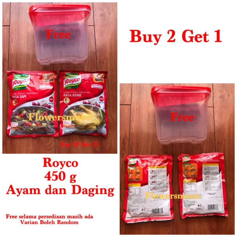 

Royco Ayam dan Sapi Buy 2 get 1 Termurah