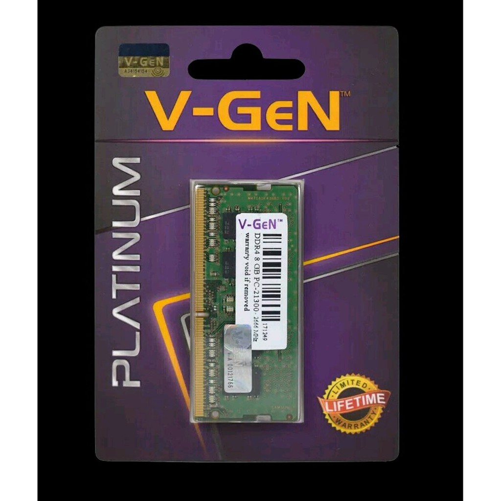 Ram Laptop DDR4 Sodimm 8GB VGEN pc 21300 Bagus