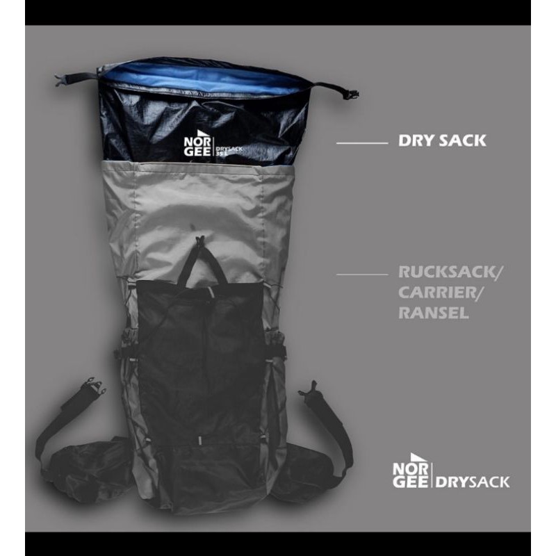 Norgee Drysack 25 L & 35 L/pengganti trash bag