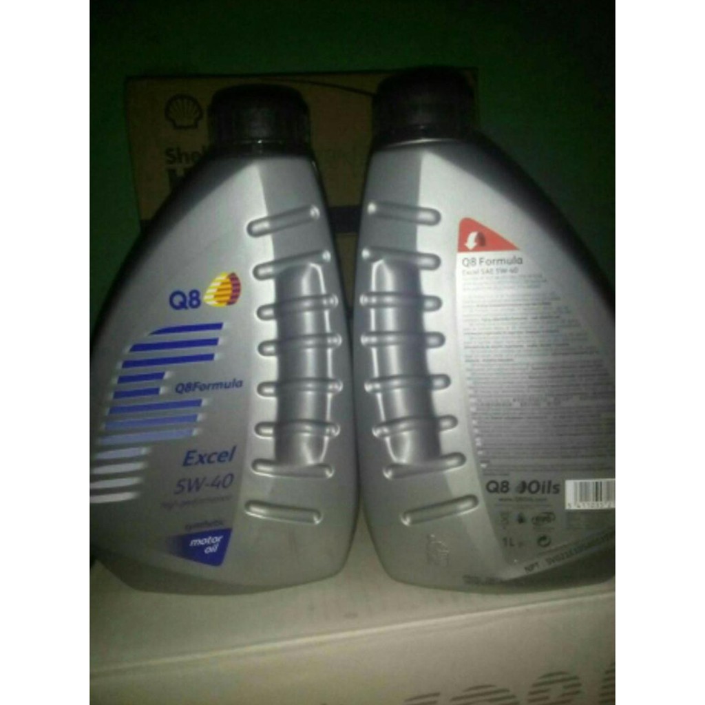 Stok Terakhir Q8 Formula Excel 5W40 Api Sn/Cf Original Murmer