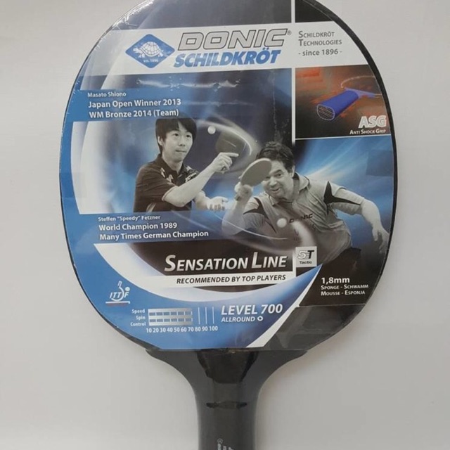 ORIGINAL Donic Sensation 700 Bat Pingpong Tenis Meja