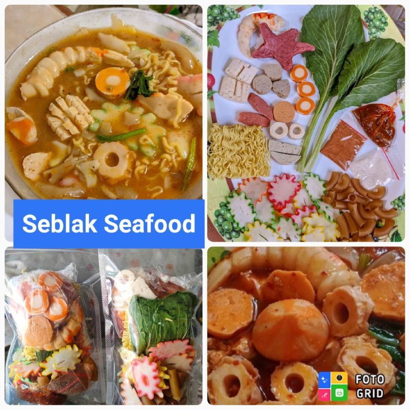 

TERMURAH!! TERENAK!! SEBLAK SEAFOOD FROZEN INSTAN KOMPLIT BY MAKANO MINUMO