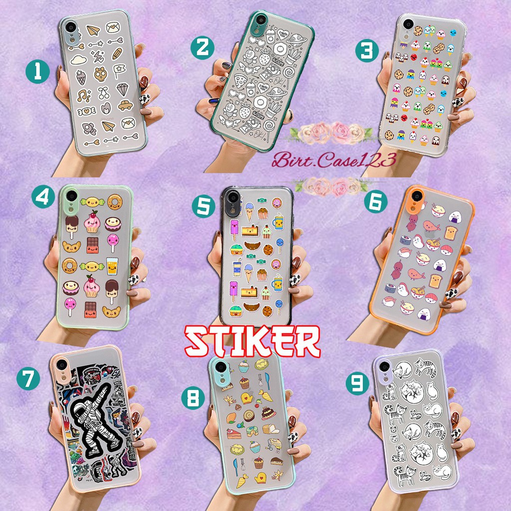 Softcase Choice STIKER Iphone 6 7 6+ 7+ 8 8+ 11 X Xr Xs 12 Mini Pro Max BC3597