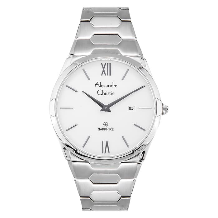 Alexandre Christie Ac 8542 Md Bsssl Jam Pria Original Garansi Resmi