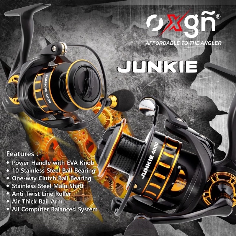 Reel Oxgn JUNKIE | 2000 | Aluminium Spool