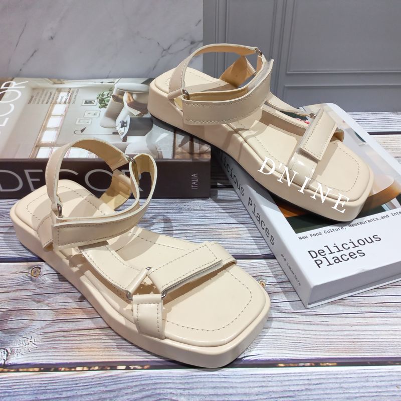 DN 14 Sandal Wanita korea 2022 sandal platporm model gunung