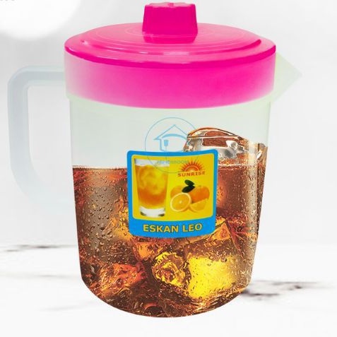 Teko Plastik / Eskan Mini Leo / 1,5 Liter / Teko Teh manis air es / Sunrise