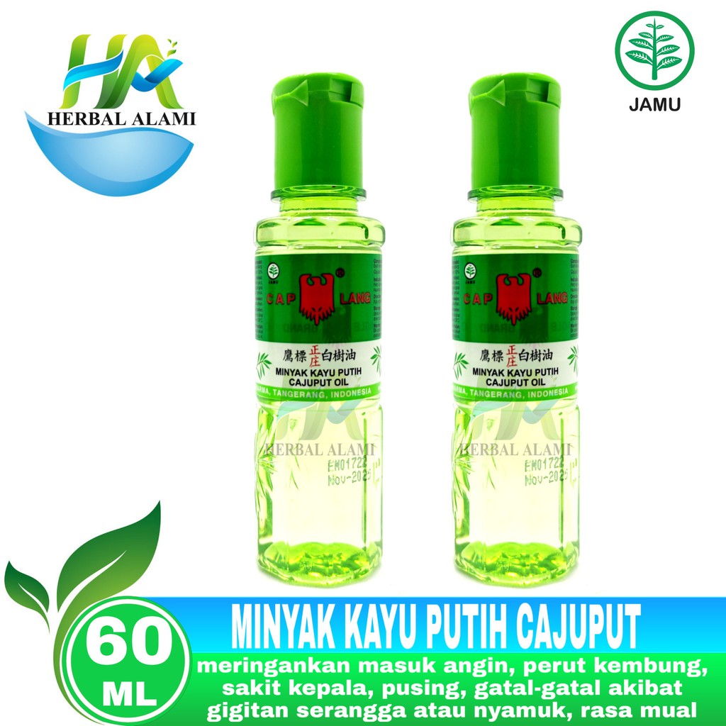 Minyak Kayu Putih Cap Lang 60 ml - Cajuput Oil