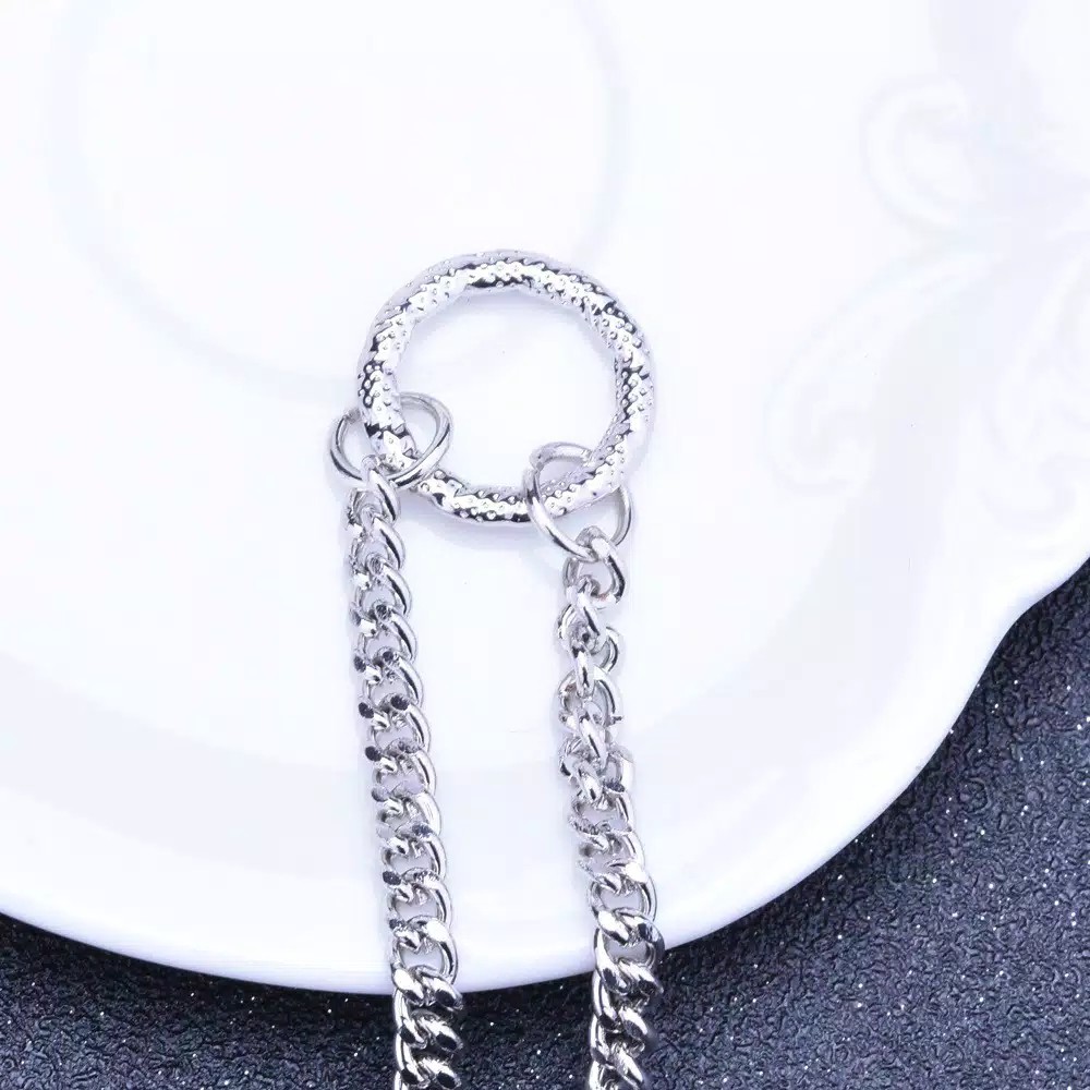 KK0287 - Kalung Rantai Pria Wanita Korea Kpop BTS EXO NCT Kang Daniel