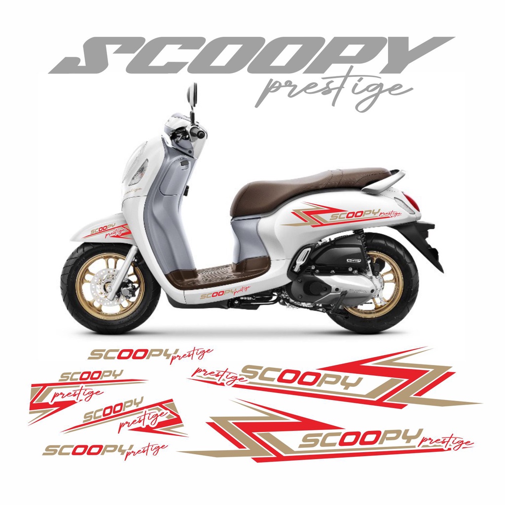 STRIPING SCOOPY PRESTIGE 2021 2201 - VARIASI STIKER SCOOPY PRESTIGE 01