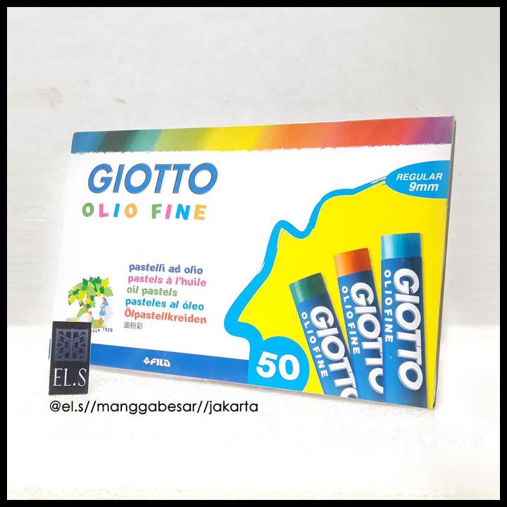 

Giotto Olio Fine Oil Pastel 50 Warna