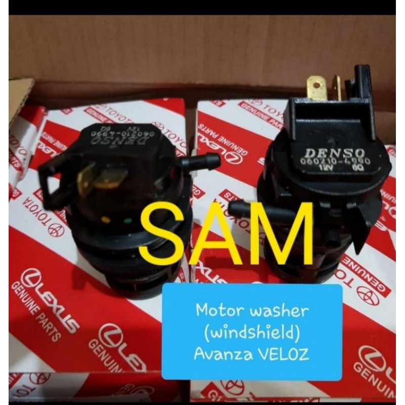 washer pump pompa air wiper motor washer all new avanza xenia veloz