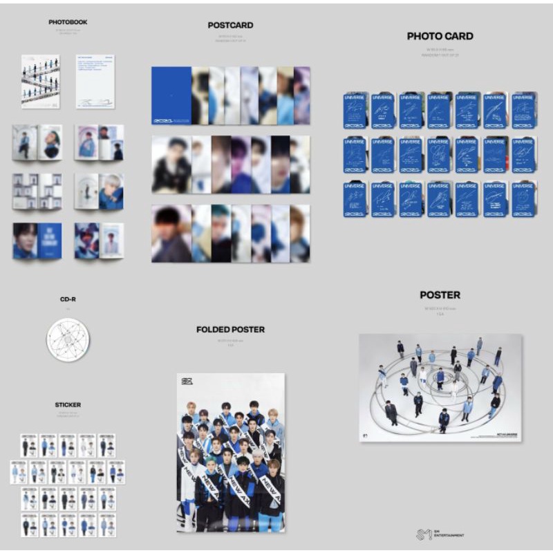 PO NCT 2021 UNIVERSE FANSIGN SELLKOR ALBUM