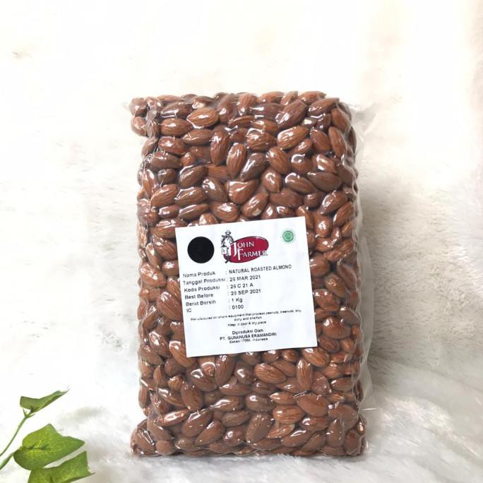 

TERLARIS ALMOND ROASTED ORIGINAL ALMOND PANGGANG 1KG