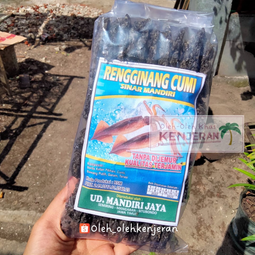

✓ OLEH-OLEH KENJERAN - Rengginang Cumi Asli Situbondo Langsung digoreng