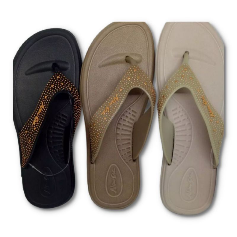 CNC508 - Sendal Jepit Karet Wanita Modern New Era Original Size 36 - 40