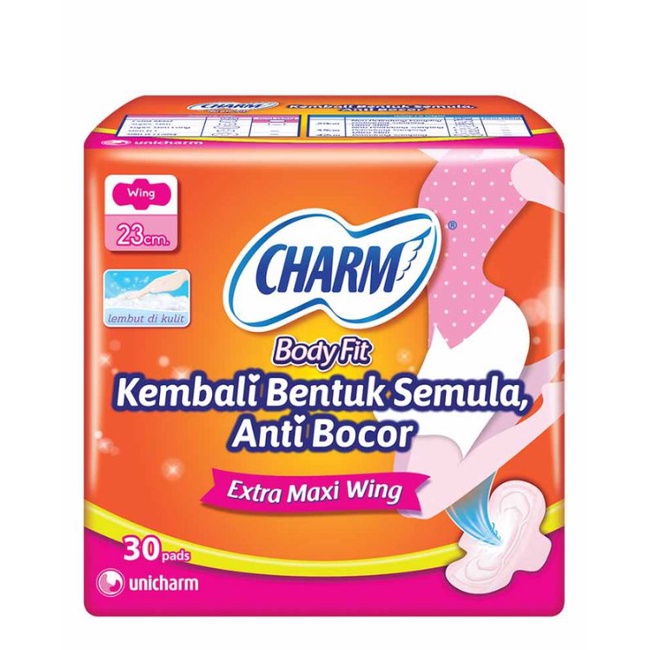 pembalut charm sayap 30's