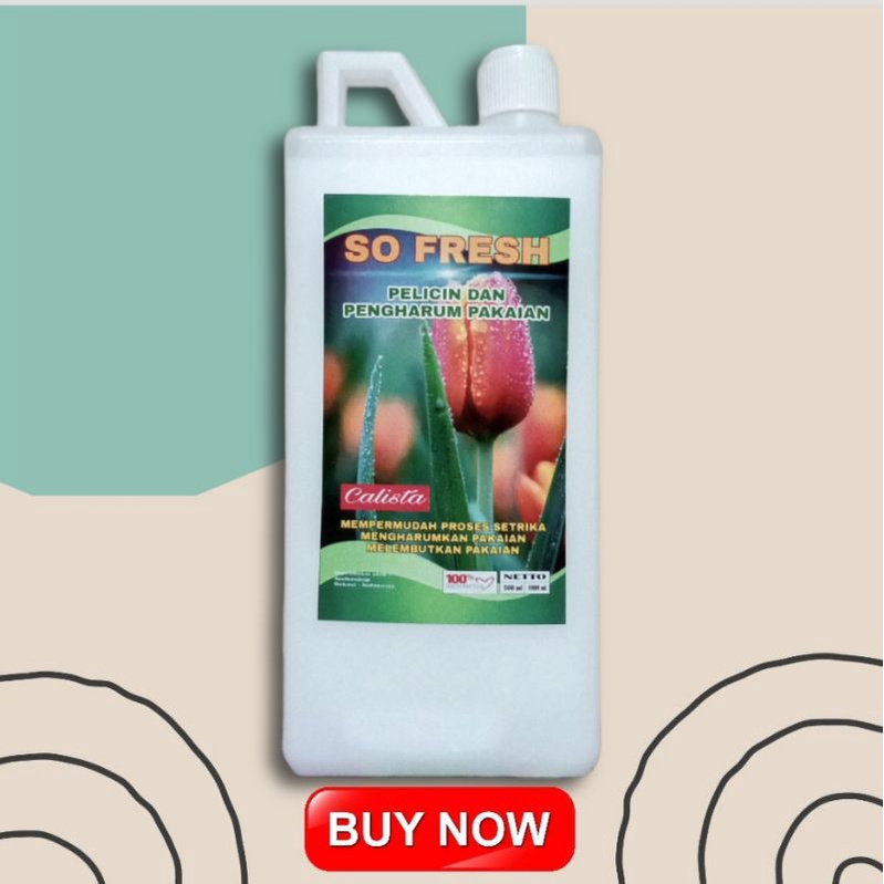 SO FRESH PELICIN SETRIKA DAN PEWANGI PAKAIAN AROMA CALISTA 1 LITER