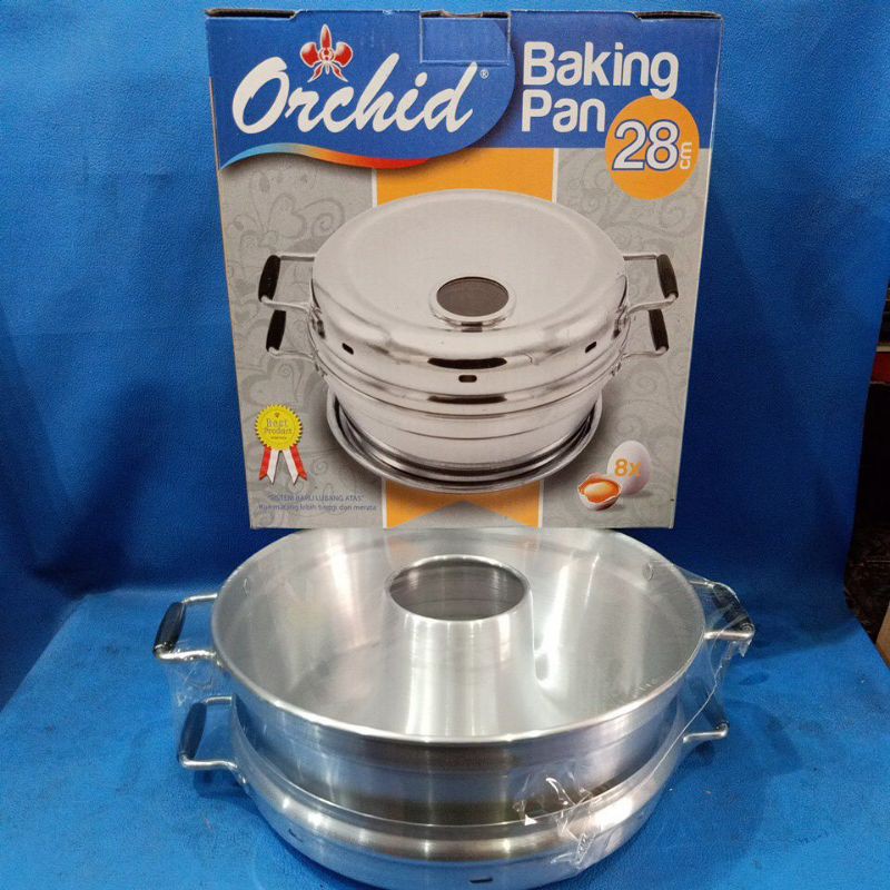 Baking pan.orchid 28cm
