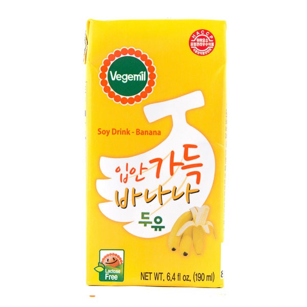 

VEGEMIL SOY DRINK BANANA MILK / SUSU RASA PISANG 190ml