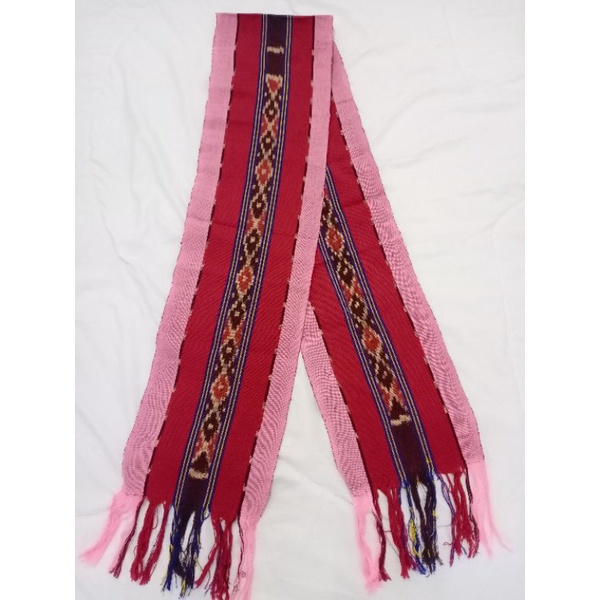 Syal Tenun NTT Pink