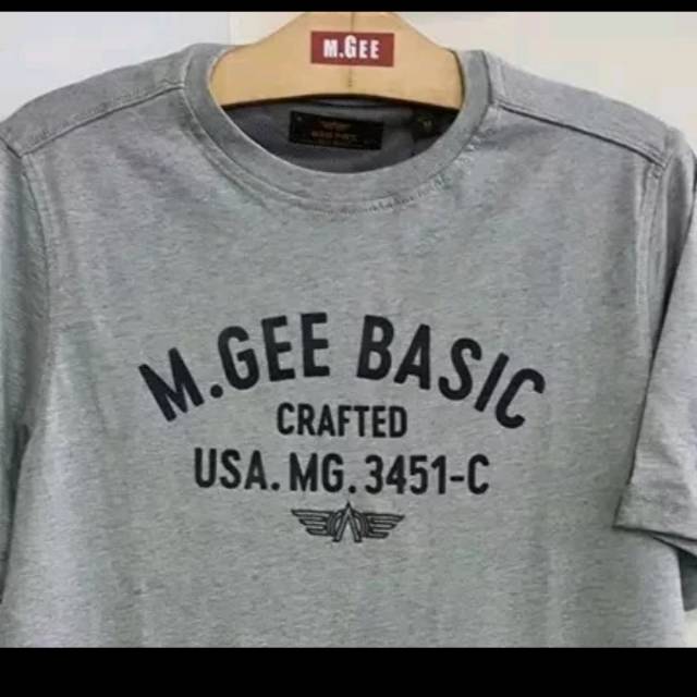 Tshirt baju Kaos M.gee basic