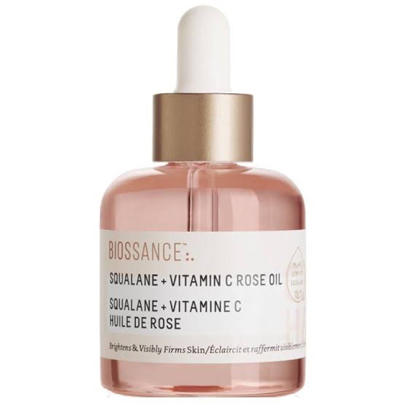 BIOSSANCE SQUALANE + VITAMIN C ROSE OIL