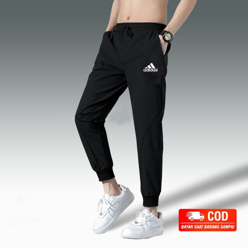 Celana Joger PRIA WANITA Panjang Jogger Trackpant Sweat Azh Panjang PGO GYM training trening trining
