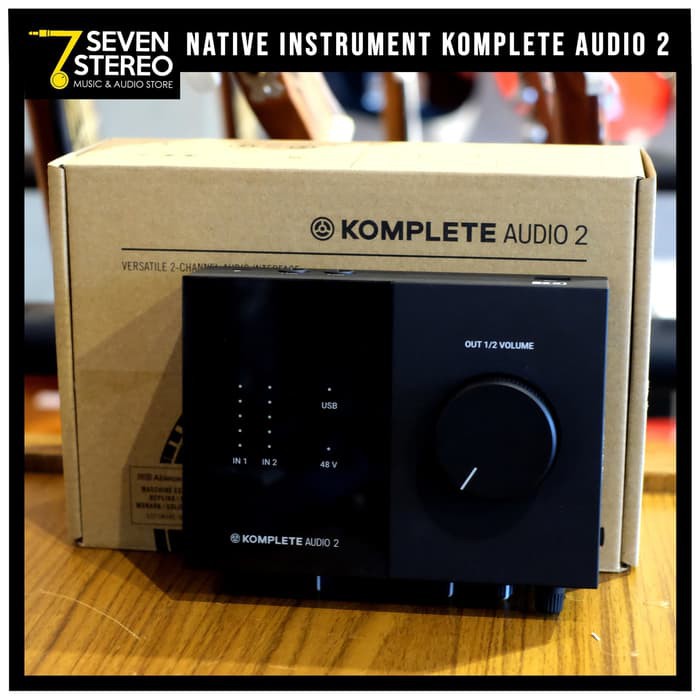 Native Instrument Komplete Audio 2 Desktop USB Audio Interface