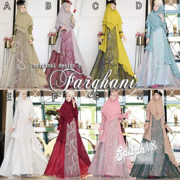 Gamis SAIBAH 18 Original by FARGHANI