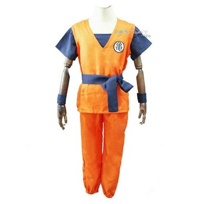 Kostum cosplay dragon ball z dewasa halloween Son Goku baju only