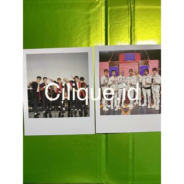 OFFICIAL POLAROID DREAM STAGE EVENT NCT DREAM B & C
