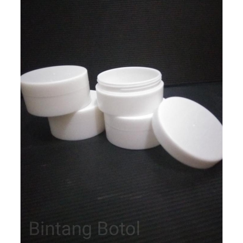 POT LULUR 50 GRAM PUTIH / POTCREAM 50 GRAM MURAH - HITAM
