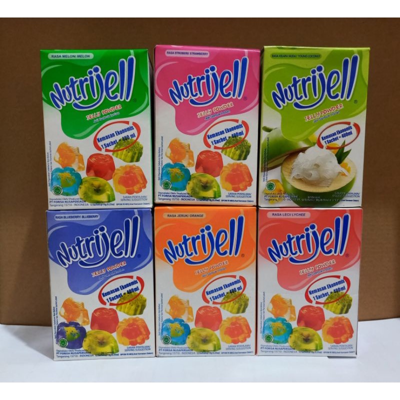 

Nutrijell / Jelly Powder / Nutrijell buah / Nutrijell Coklat