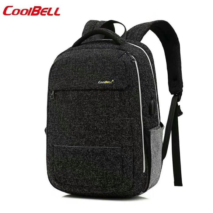 Tas Ransel Backpack Pria Laptop Original COOLBELL CB-7008 USB PORT