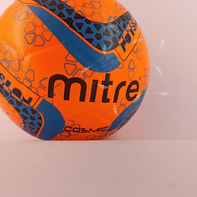 Bola futsal size 4 original mitre cosmic &amp; hurricane