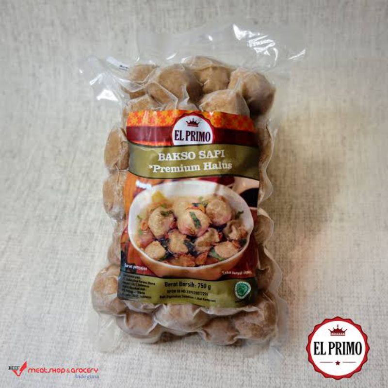 

El Primo Bakso Sapi Premium Halus 750Gr/50Bj