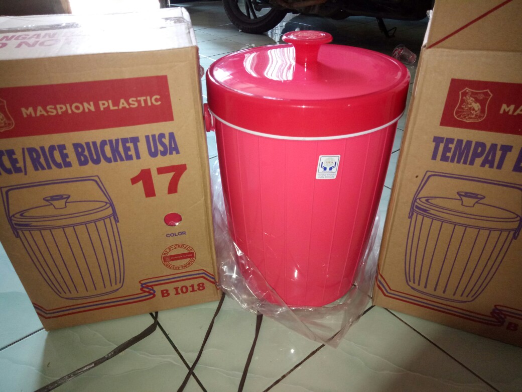 Rice Bucket / Termos Nasi Atau Es 17 Lt Air / 5 Lt Nasi Maspion